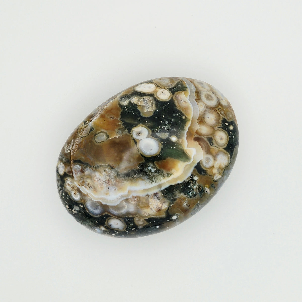 Jaspe orbiculaire - Galet