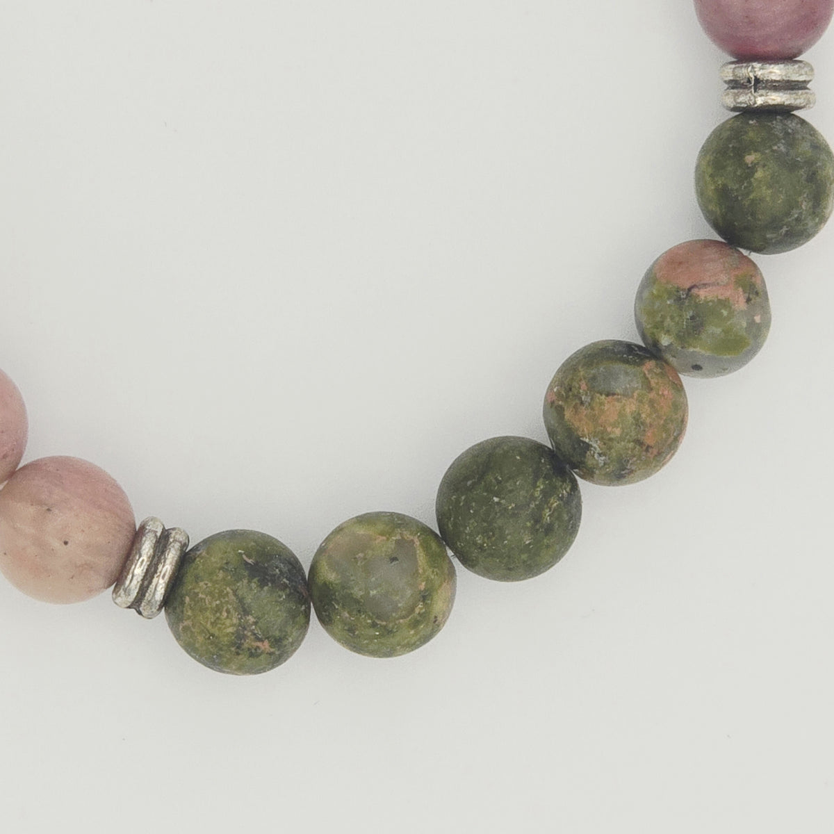 Rhodonite & Unakite - Bracelet