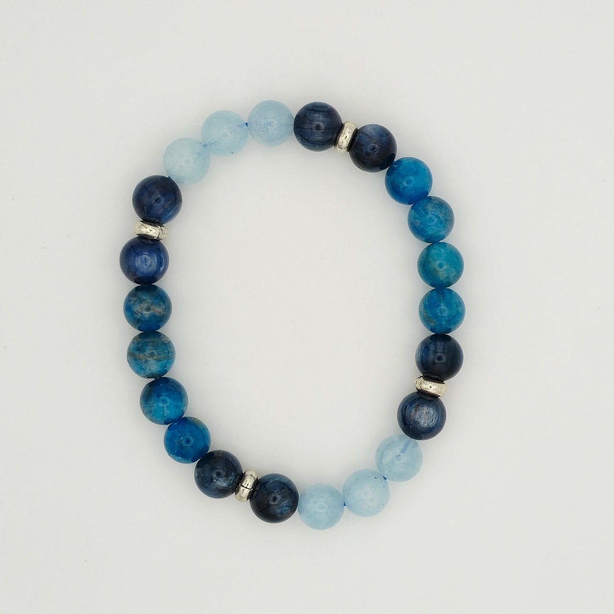 Aigue-marine & Apatite - Bracelet